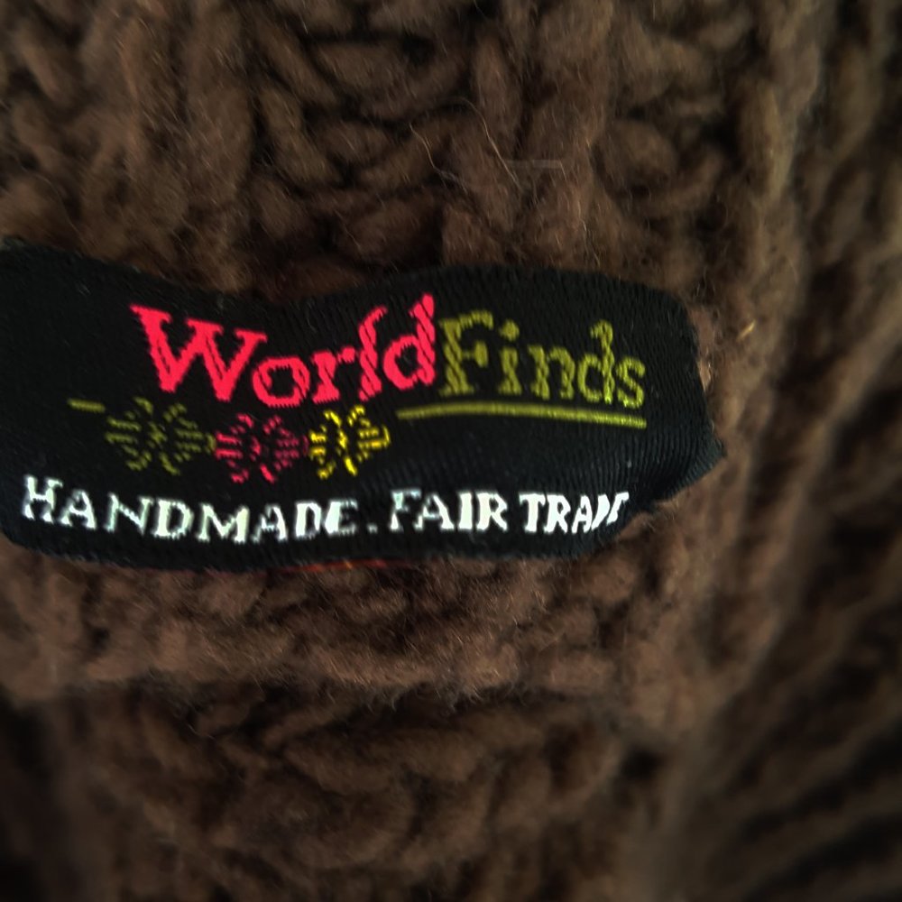 World Finds Fair Trade, Handmade Hood Scarf Combo - Picture 6 of 6